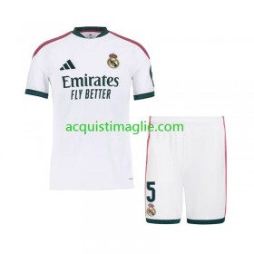Divisa di Calcio Real Madrid Jude Bellingham 5 Bambino Prima 2026/2027